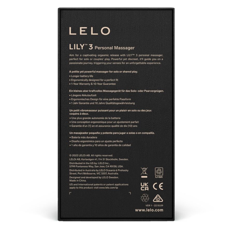 Lily 3 Personal Massager - Grünes Wasser