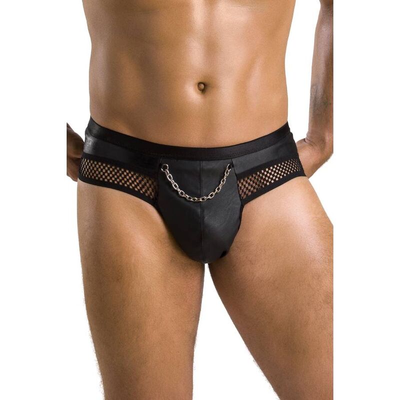 030 Slip Abierto Tom Negro L/XL