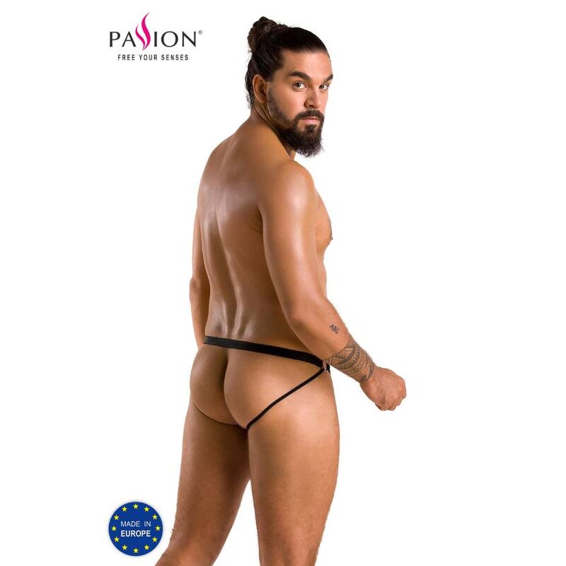 034 Slip offen Luke schwarz L/XL