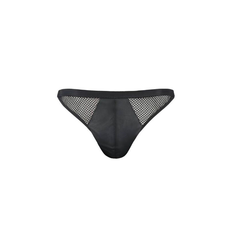 034 Slip offen Luke schwarz L/XL