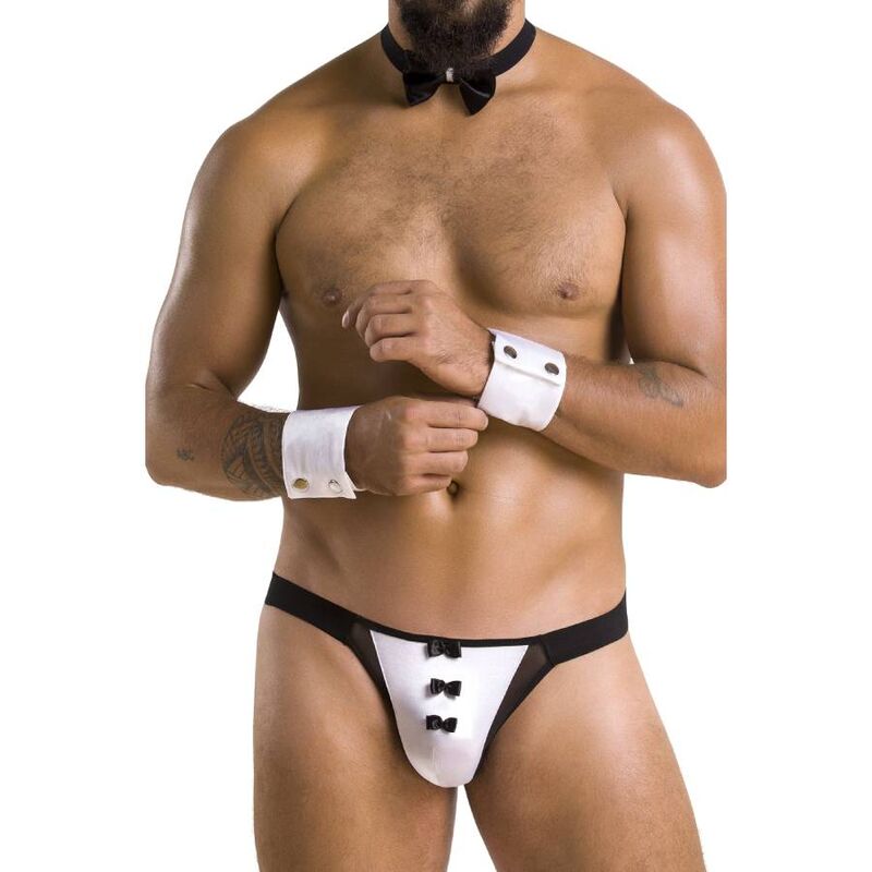 036 schwarzer Alfrojo-Slip L/XL