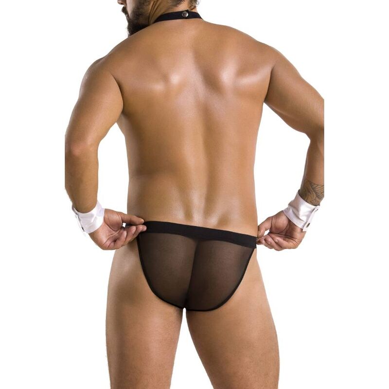 036 schwarzer Alfrojo-Slip L/XL