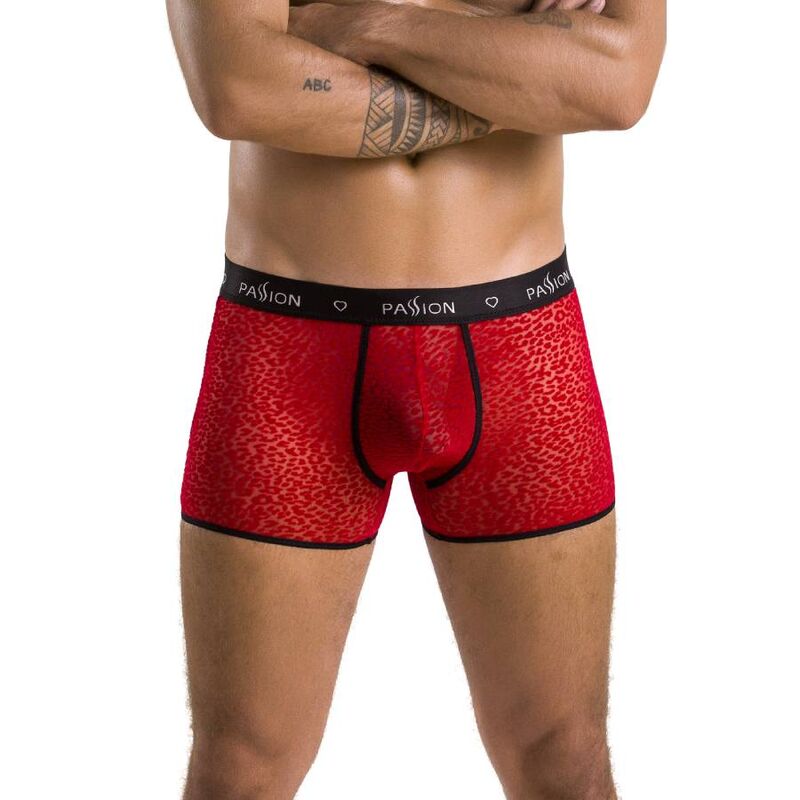 046 rote Parker-Shorts L/XL