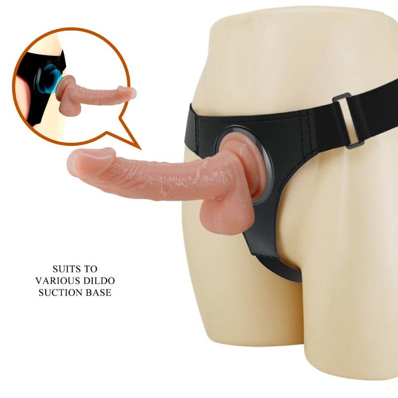Slip Harness Universal Harness mit Dildo Kevin 19 cm natur