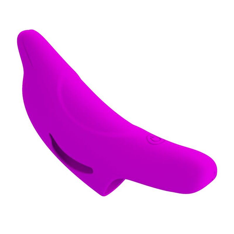 Leistungsstarker lila Delphini-Fingerstimulator