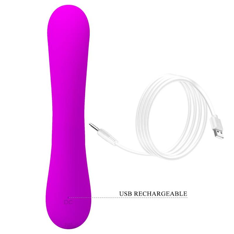 Sincere Vibrator und Klitoris-Sauger aus lila Silikon
