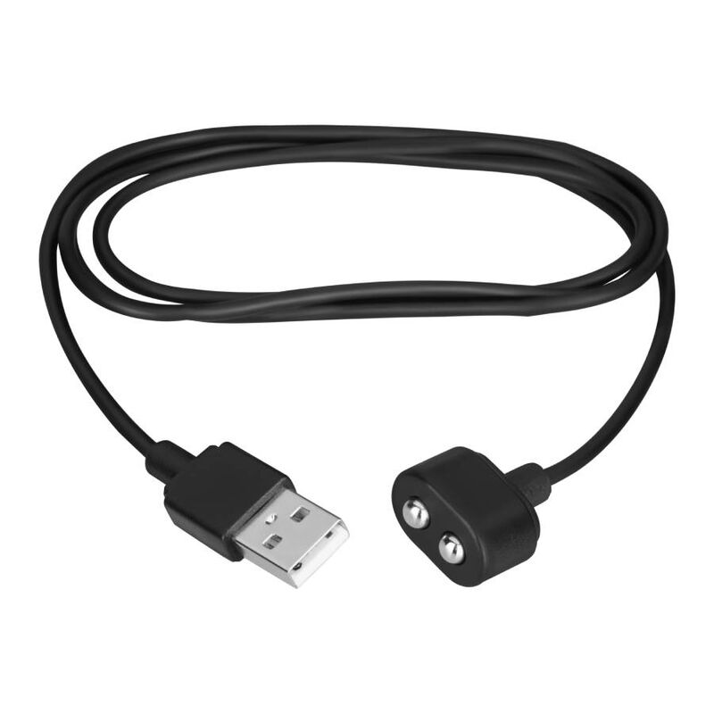 Schwarzes Ladekabel