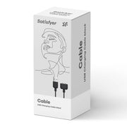 Schwarzes Ladekabel