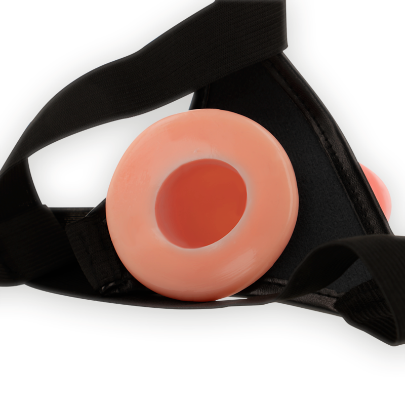 Hohlharnisch mit Dildo 18 x 3,5 cm