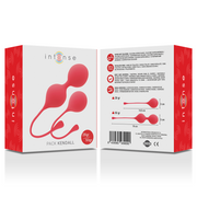 Rotes Kendall-Kegelball-Paket