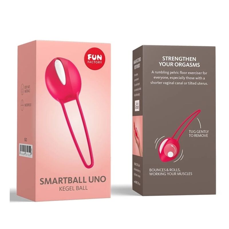 Smartball uno weiß/indischrot