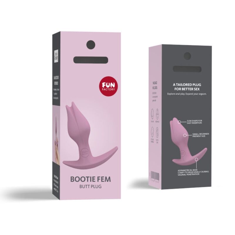 Bootie Fem Analplug für Frauen rosa