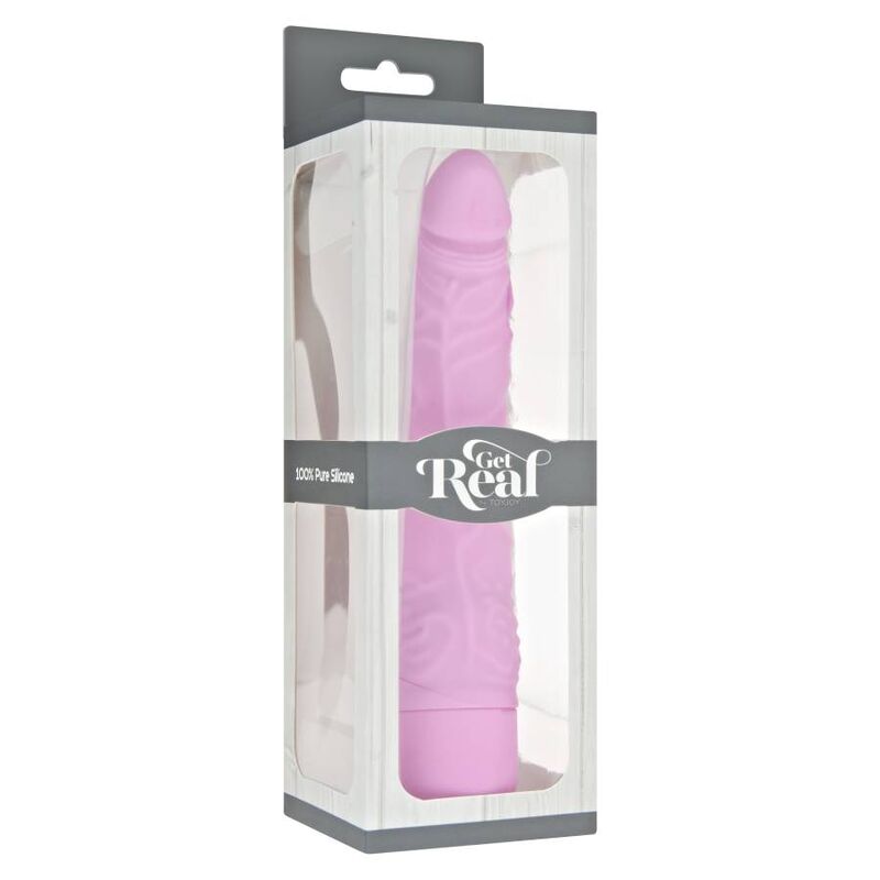 Klassischer, schlanker rosa Vibrator
