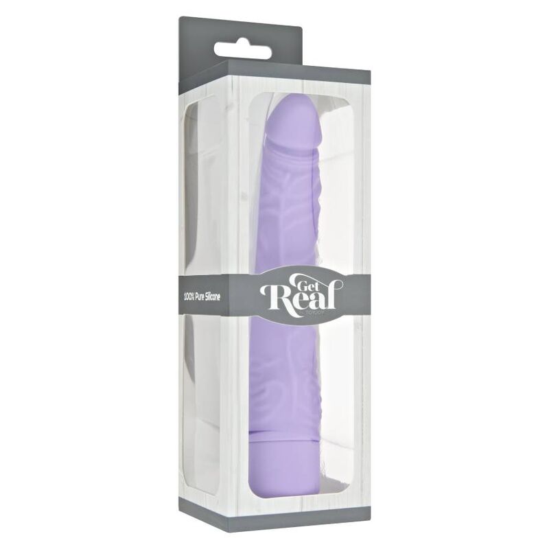 Klassischer, schlanker lila Vibrator