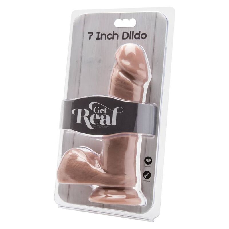 18 cm Dildo mit Lederhoden