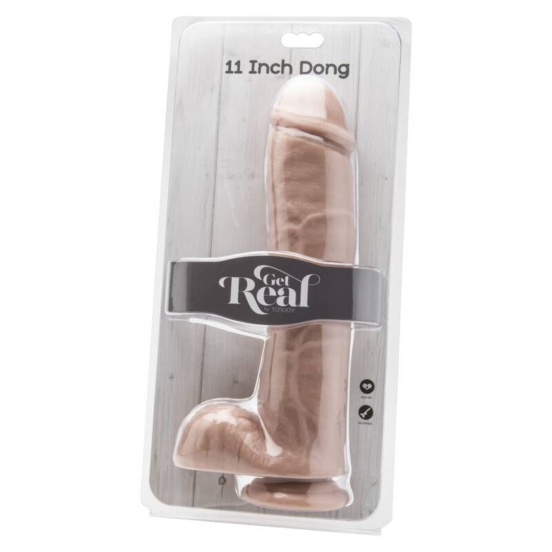 28 cm Dildo mit Lederhoden