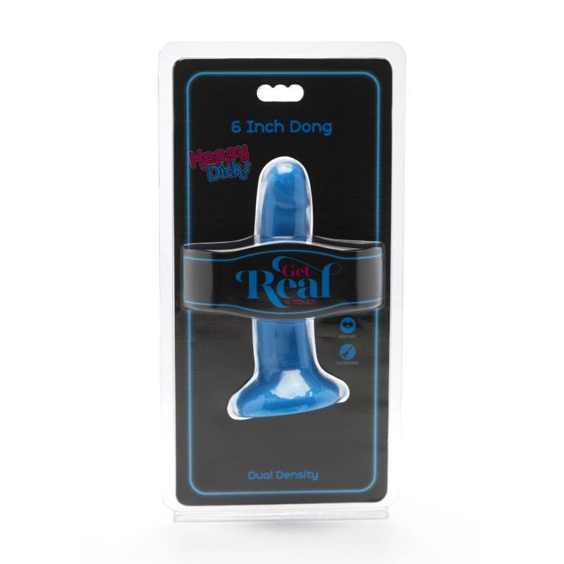 Happy Dicks Penisring 12 cm Blau