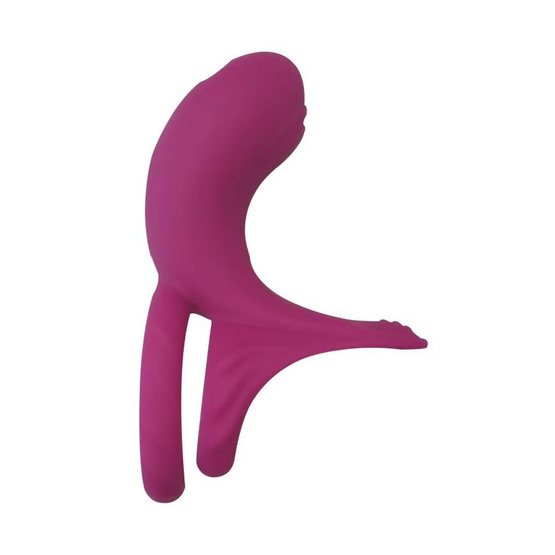 Fuchsiafarbener Stimulationsring für Paare