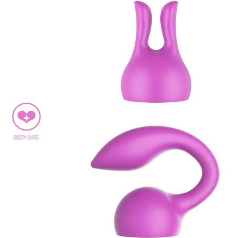 Fuchsiafarbenes Zubehör für persönliche Massagegeräte
