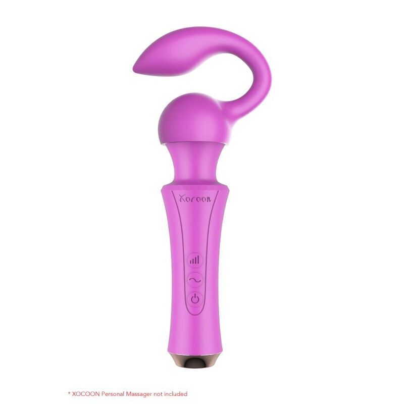 Fuchsiafarbenes Zubehör für persönliche Massagegeräte