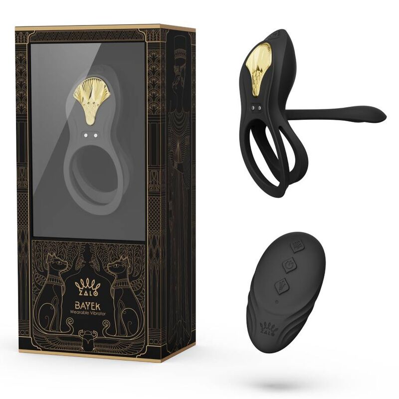Bayek Schwarzer Paar-Vibrationsring
