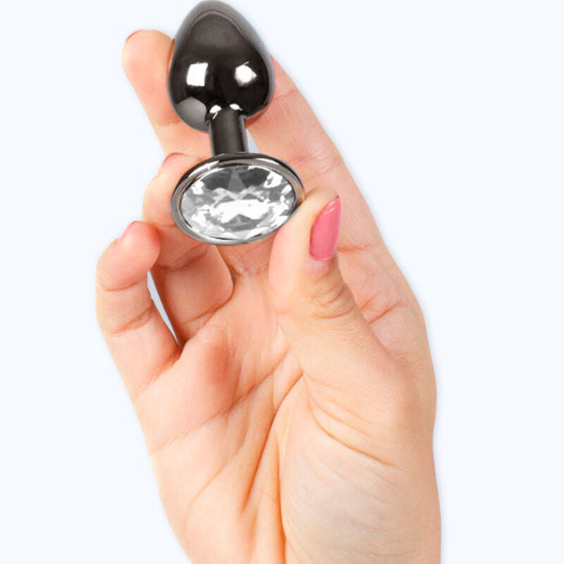 Gunmetal Analplug kleine Größe 7 cm