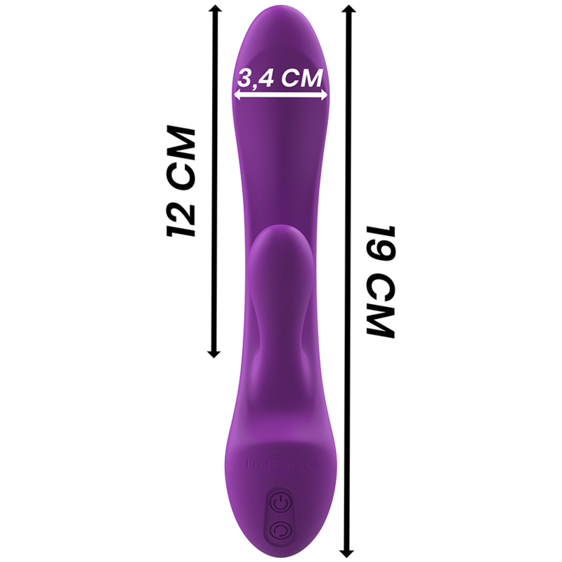 Luigi Kaninchenvibrator Flüssigsilikon lila