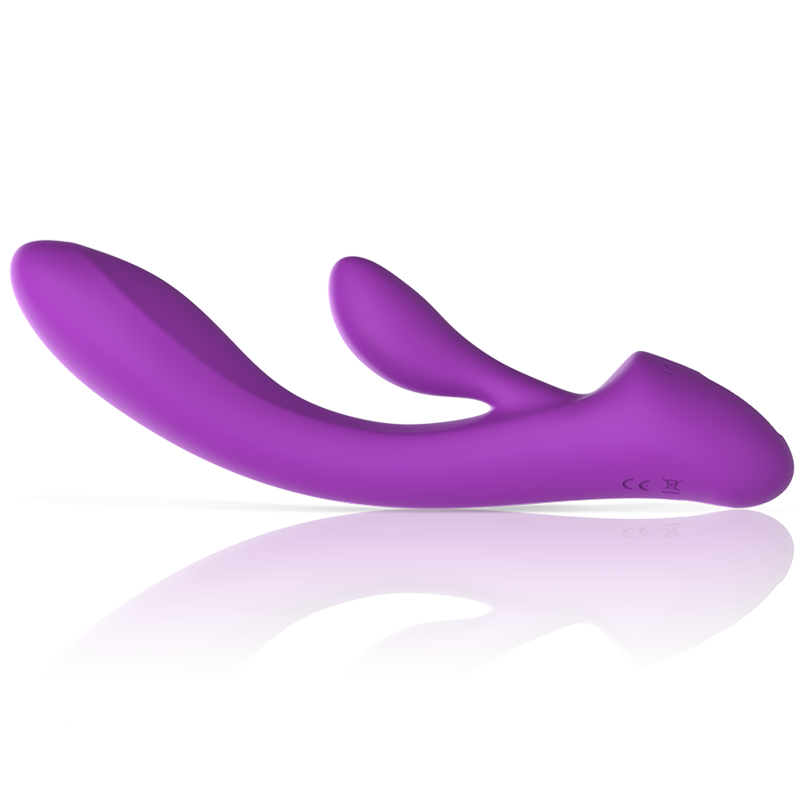 Luigi Kaninchenvibrator Flüssigsilikon lila