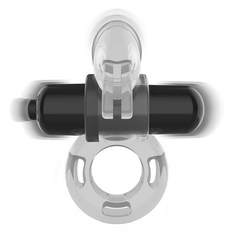 Transparenter Frittier-Vibrationsring
