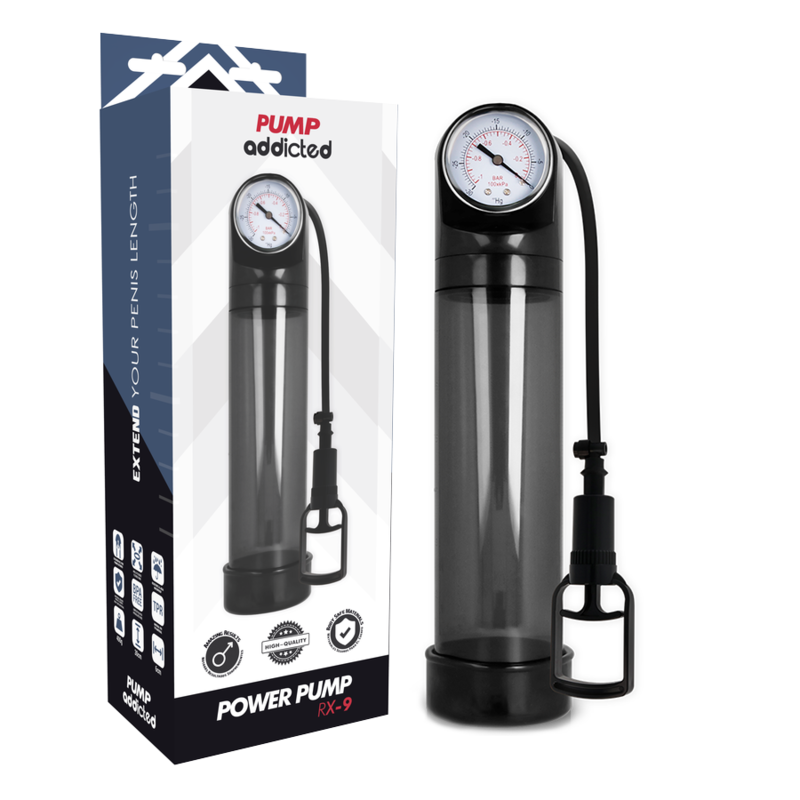 Bomba Erektion RX9 transparent