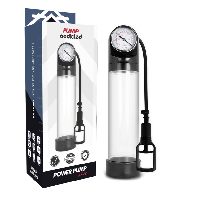 Bomba Erektion RX9 transparent