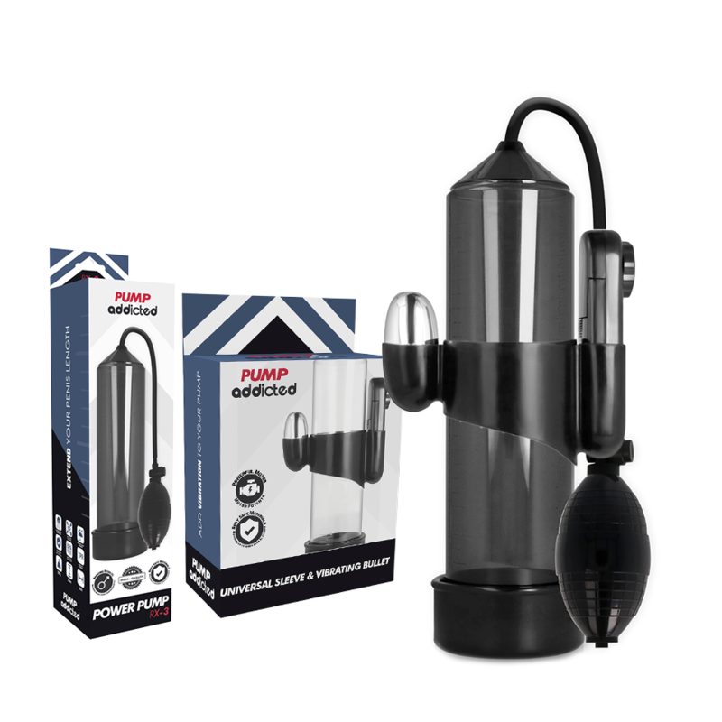 RX3 Schwarzer Vibrator