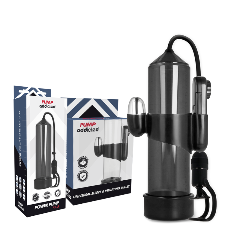 RX5 Schwarzer Vibrator