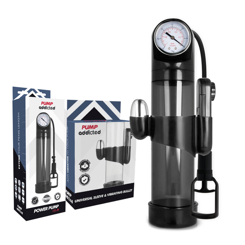 RX9 Schwarzer Vibrator