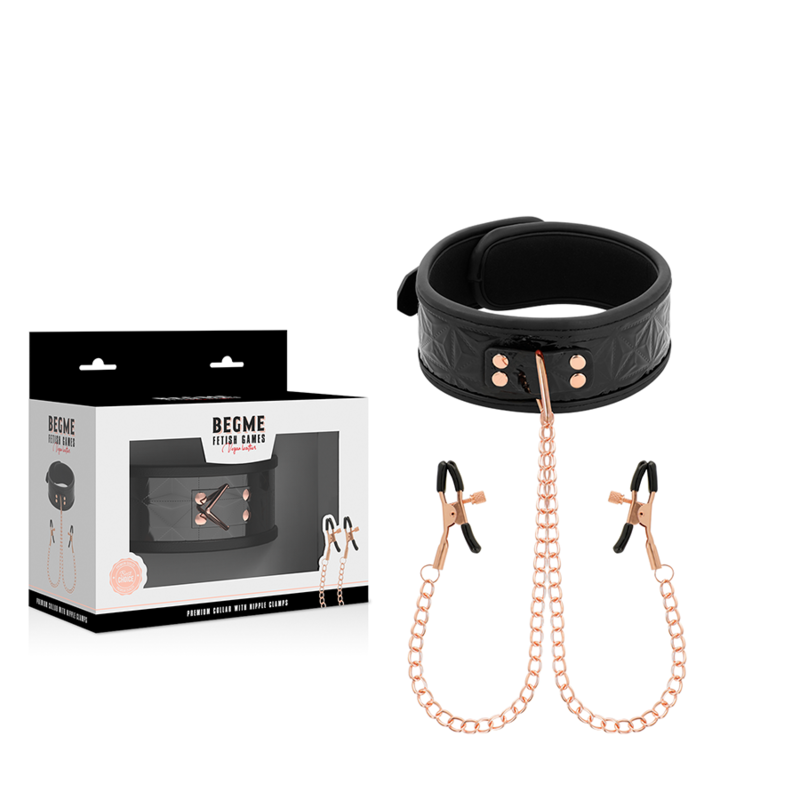 Black Edition Begme Black Edition Halskette mit metonischen Klammern