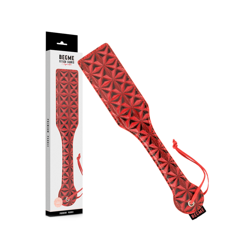 Schaufel aus veganem Leder in der Red Edition