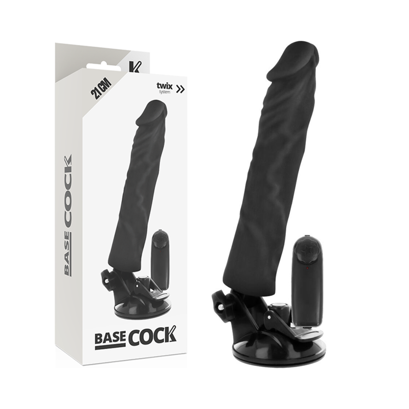 Realistischer Vibrator mit Fernbedienung natur 21 cm -o- 4 cm