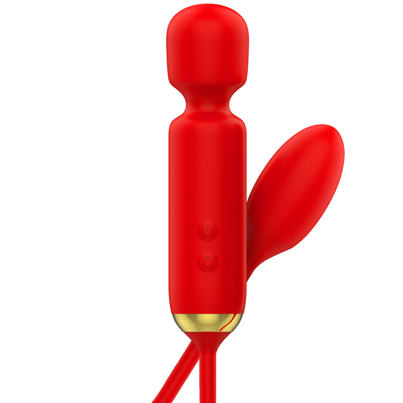 Toscana Double Pleasure Wand + Vibrierendes Ei