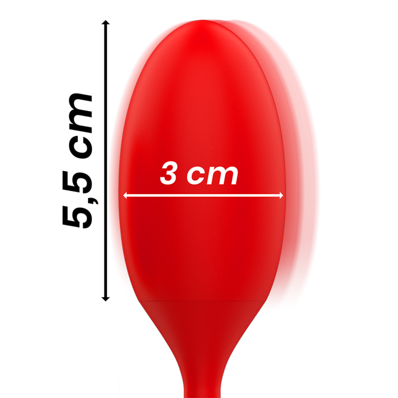 Toscana Double Pleasure Wand + Vibrierendes Ei