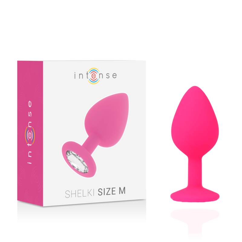 Analplug Shelki M in Fuchsie