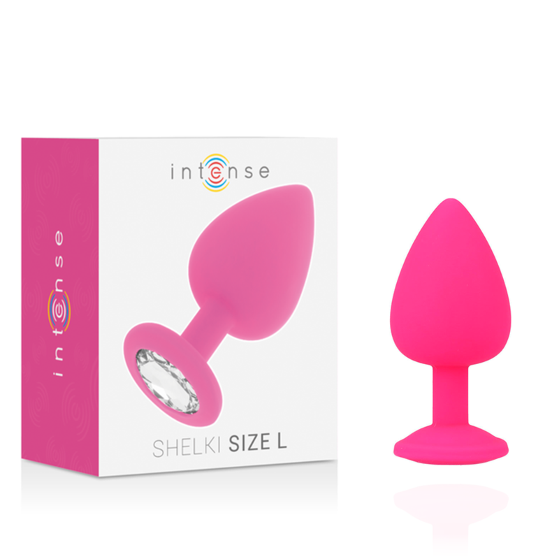 Analplug Shelki L in Fuchsie