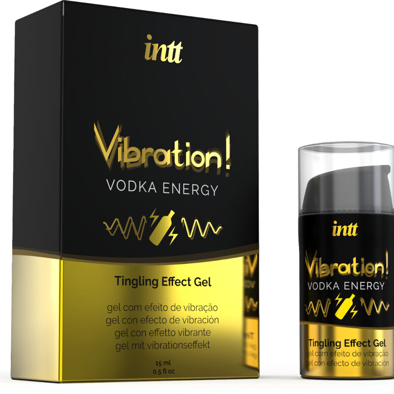 Kraftvolles vibrierendes Gel Liquid Intim Stimulating Vodka 15ml