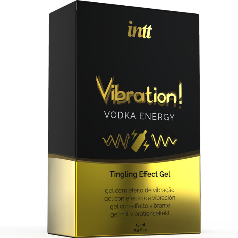 Kraftvolles vibrierendes Gel Liquid Intim Stimulating Vodka 15ml