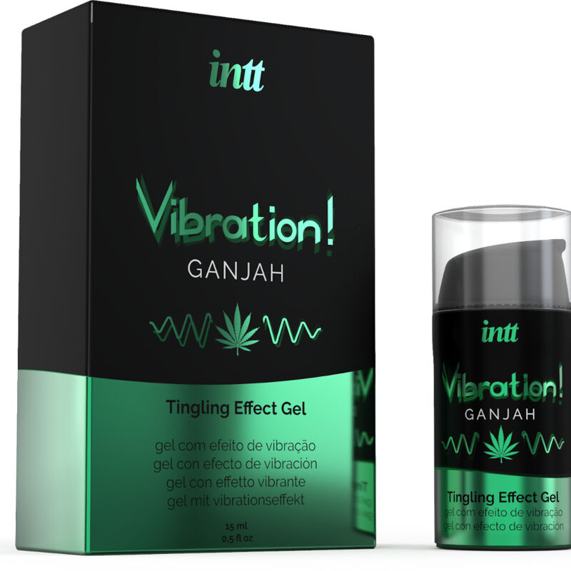 Kraftvolles, intimes Stimulans, flüssiges Cannabis-Vibrationsgel, 15 ml