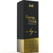 Massagegel mit aromatisierter Energie, trinkbar und wärmender Wirkung