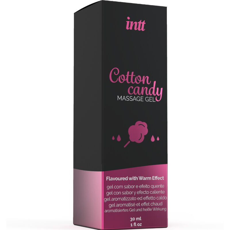Massagegel mit Cotton-Babe- und Daddy-Geschmack und wärmender Wirkung