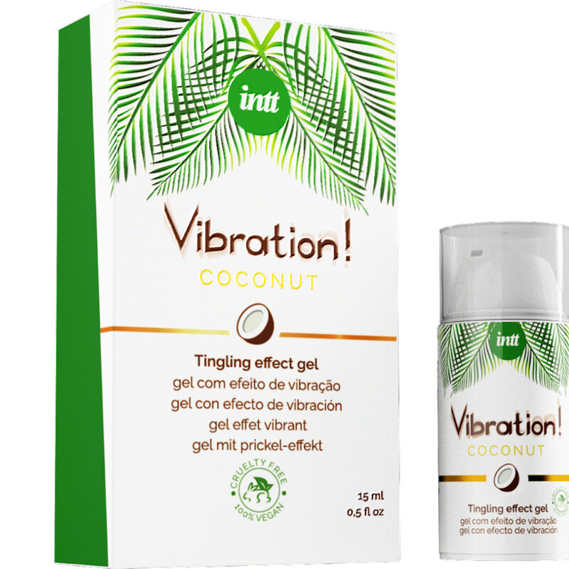 Vibrationsgel kraftvoller stimulierender Flüssigvibrator vegan