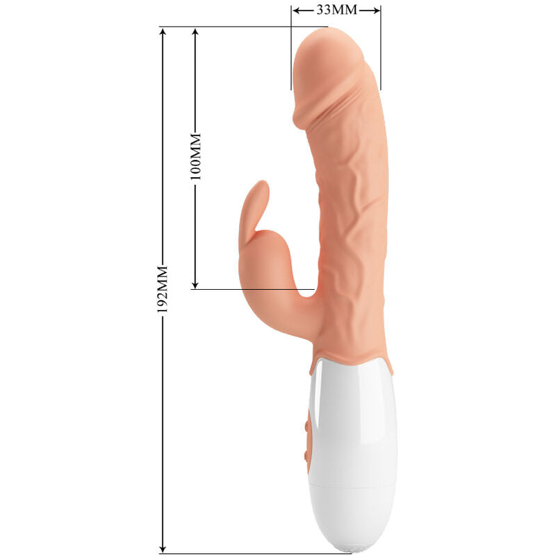 Osterhasen-Vibrator mit Stimulator