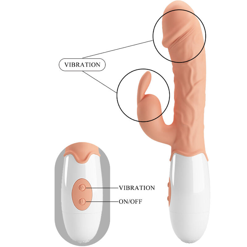 Osterhasen-Vibrator mit Stimulator