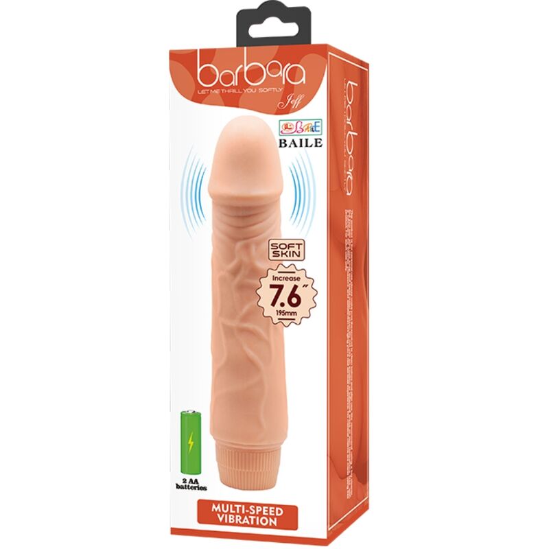 Barbara Realistischer Vibrator 20 cm